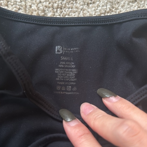 Buffbunny Botanical Sports Bra - Black - Picture 2 of 4